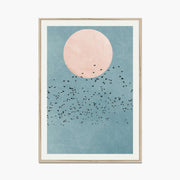 Brier Axis Bird Wall Art Print — gallery image 1