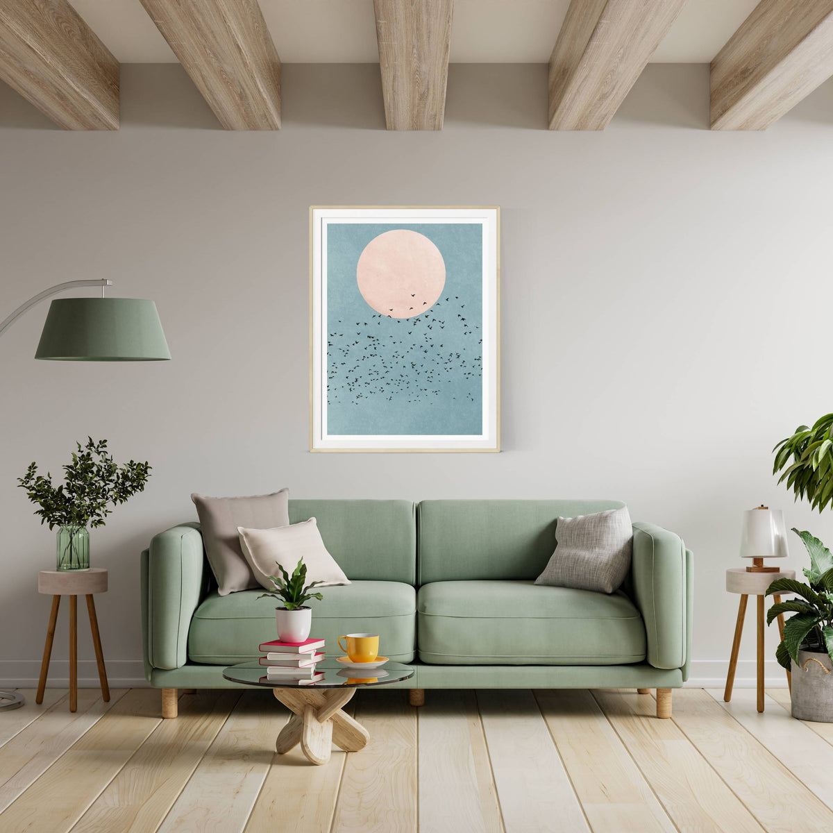 Brier Axis Bird Wall Art Print — gallery image 14