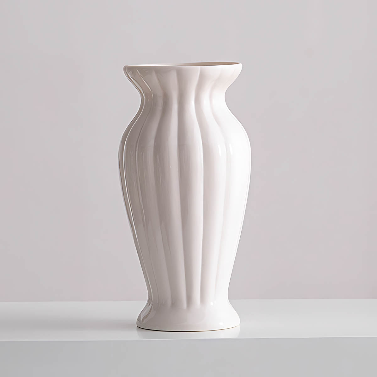 
Sequoia Axis Ceramic Fluted Vase — photo 7