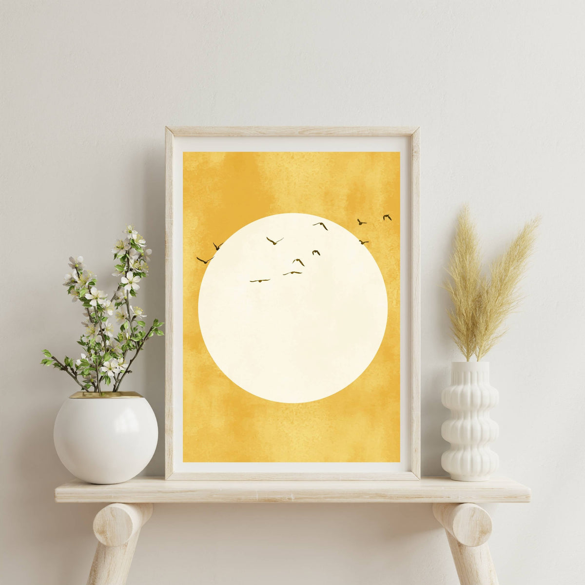 Clover Axis Bird Wall Art Print — gallery image 2