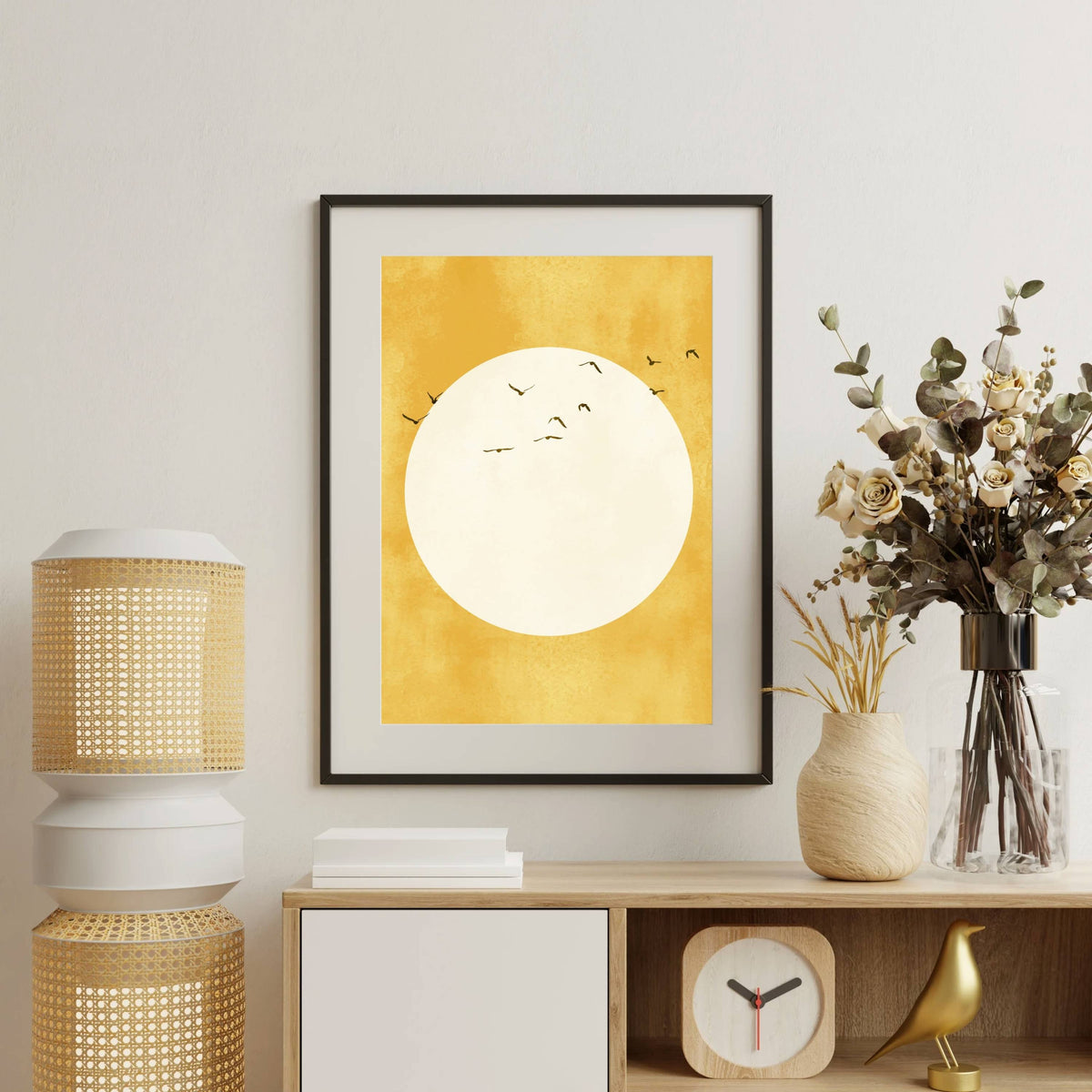 Clover Axis Bird Wall Art Print — gallery image 6