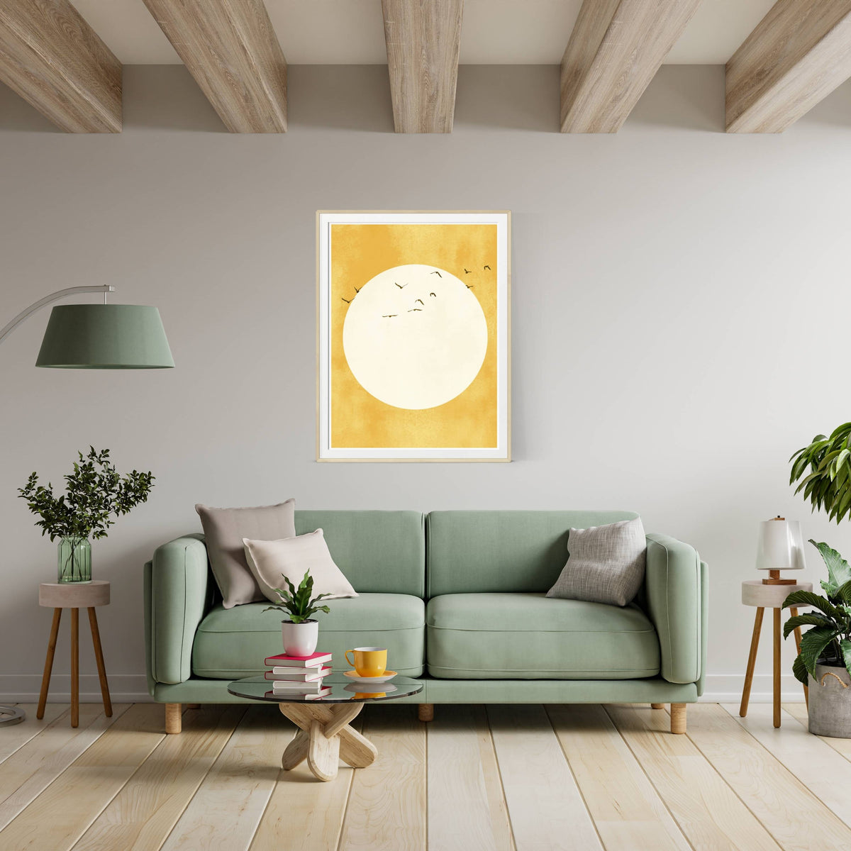 Clover Axis Bird Wall Art Print — gallery image 12