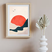 Hazel Axis Bird Wall Art Print — gallery image 2