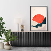 Hazel Axis Bird Wall Art Print — gallery image 11