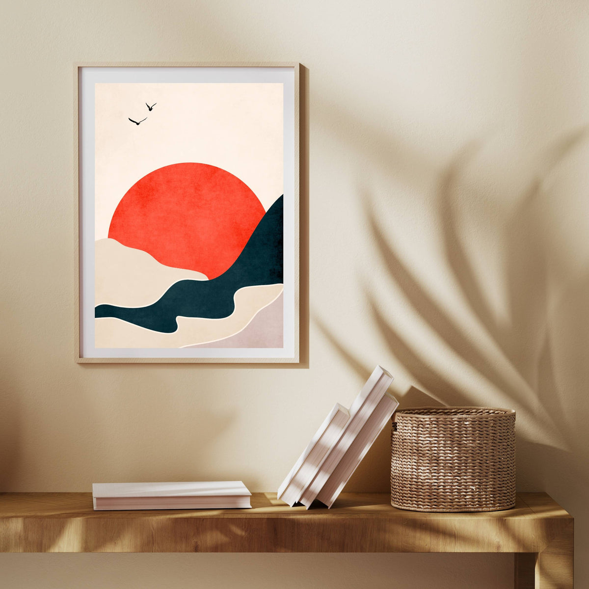 Hazel Axis Bird Wall Art Print — gallery image 12