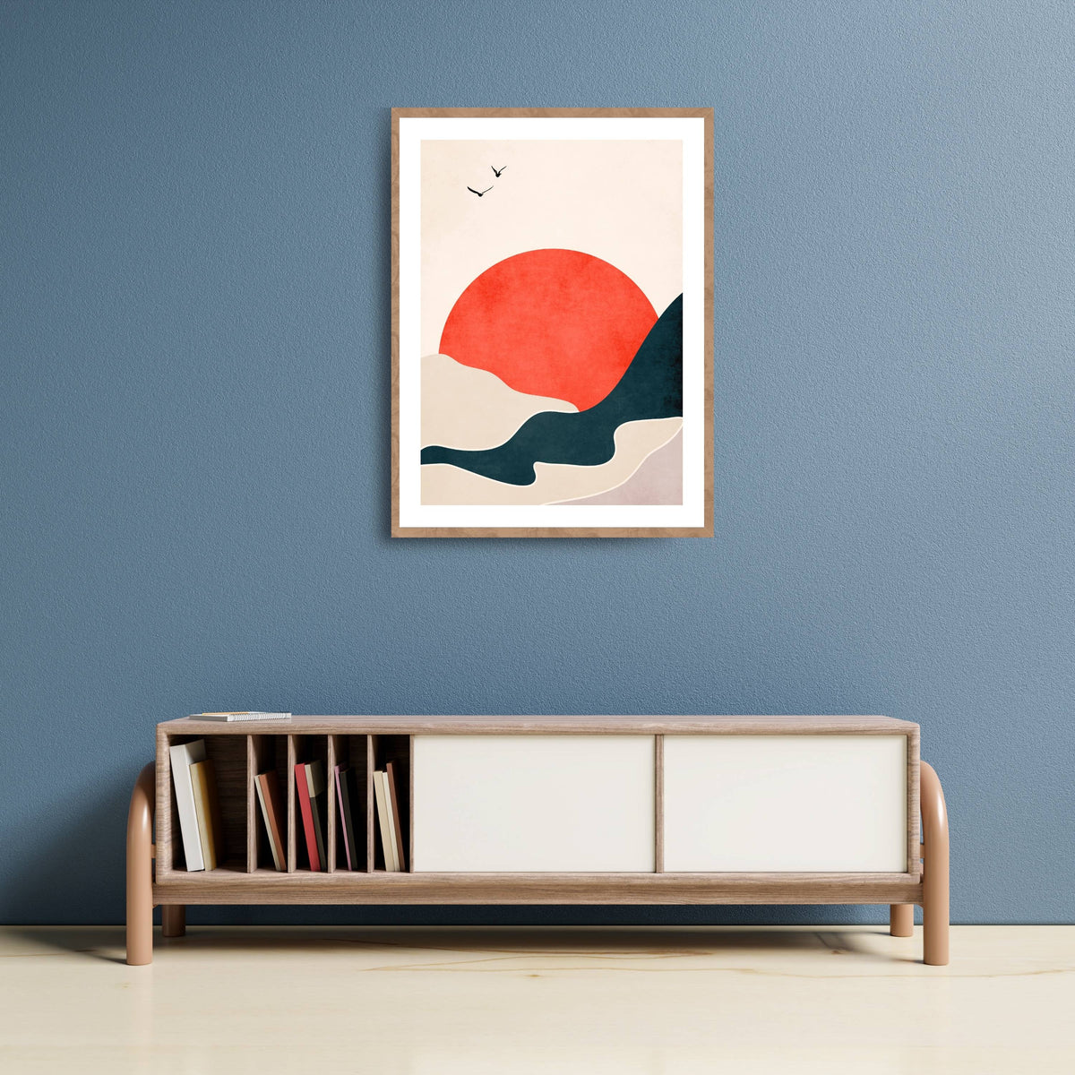 Hazel Axis Bird Wall Art Print — gallery image 6