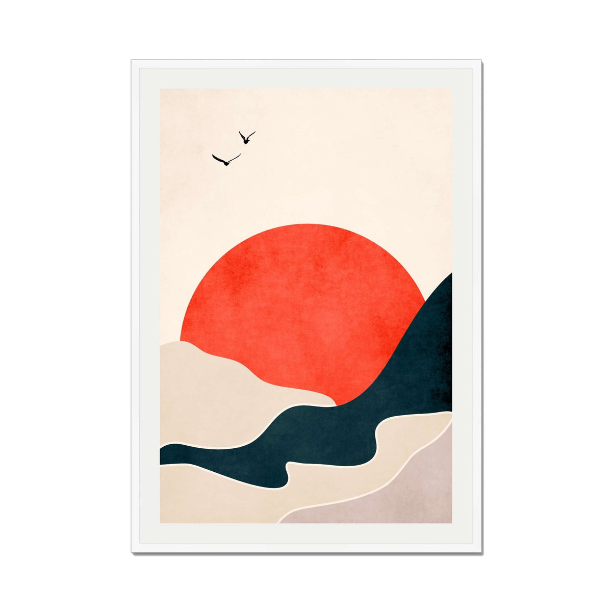 Hazel Axis Bird Wall Art Print — gallery image 44