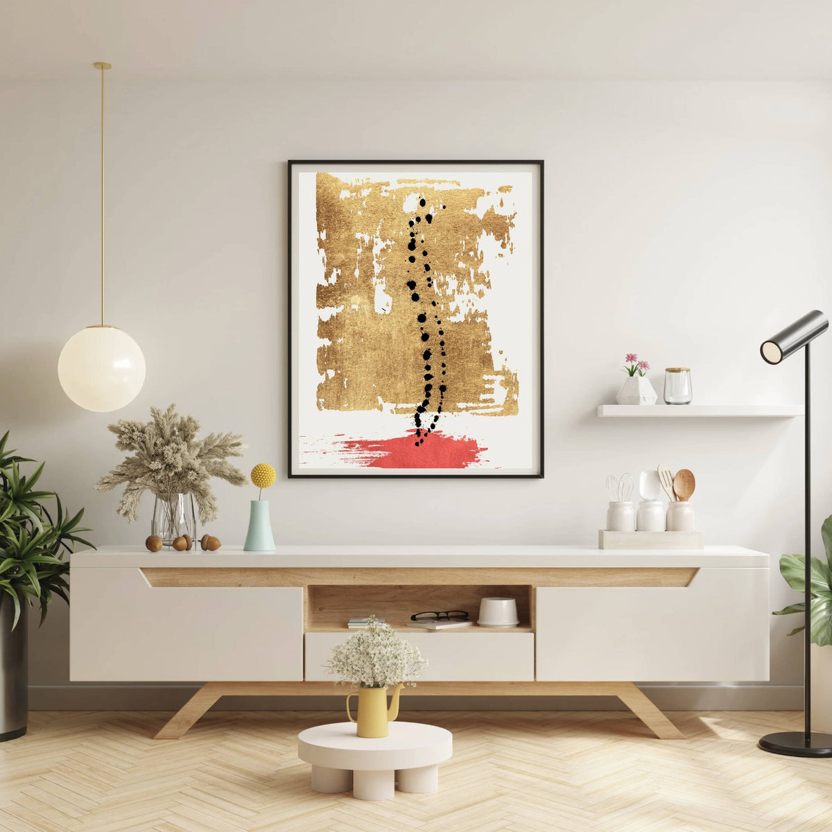 Lindenwood Axis Abstract Wall Art Print — gallery image 14