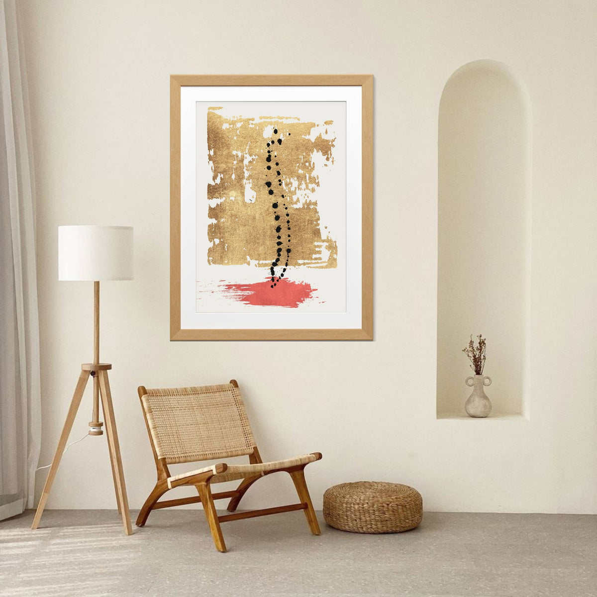 Lindenwood Axis Abstract Wall Art Print — gallery image 12