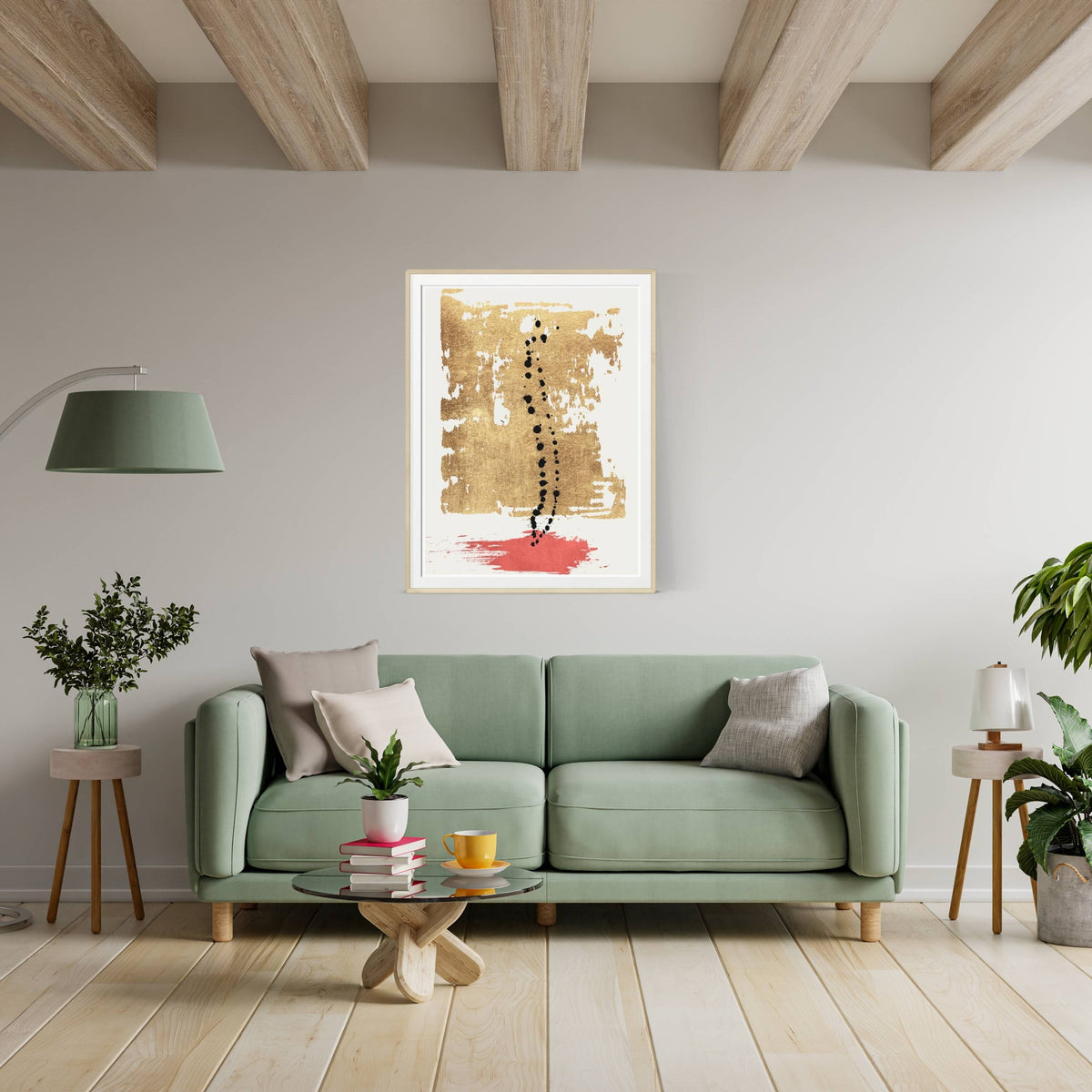 Lindenwood Axis Abstract Wall Art Print — gallery image 13
