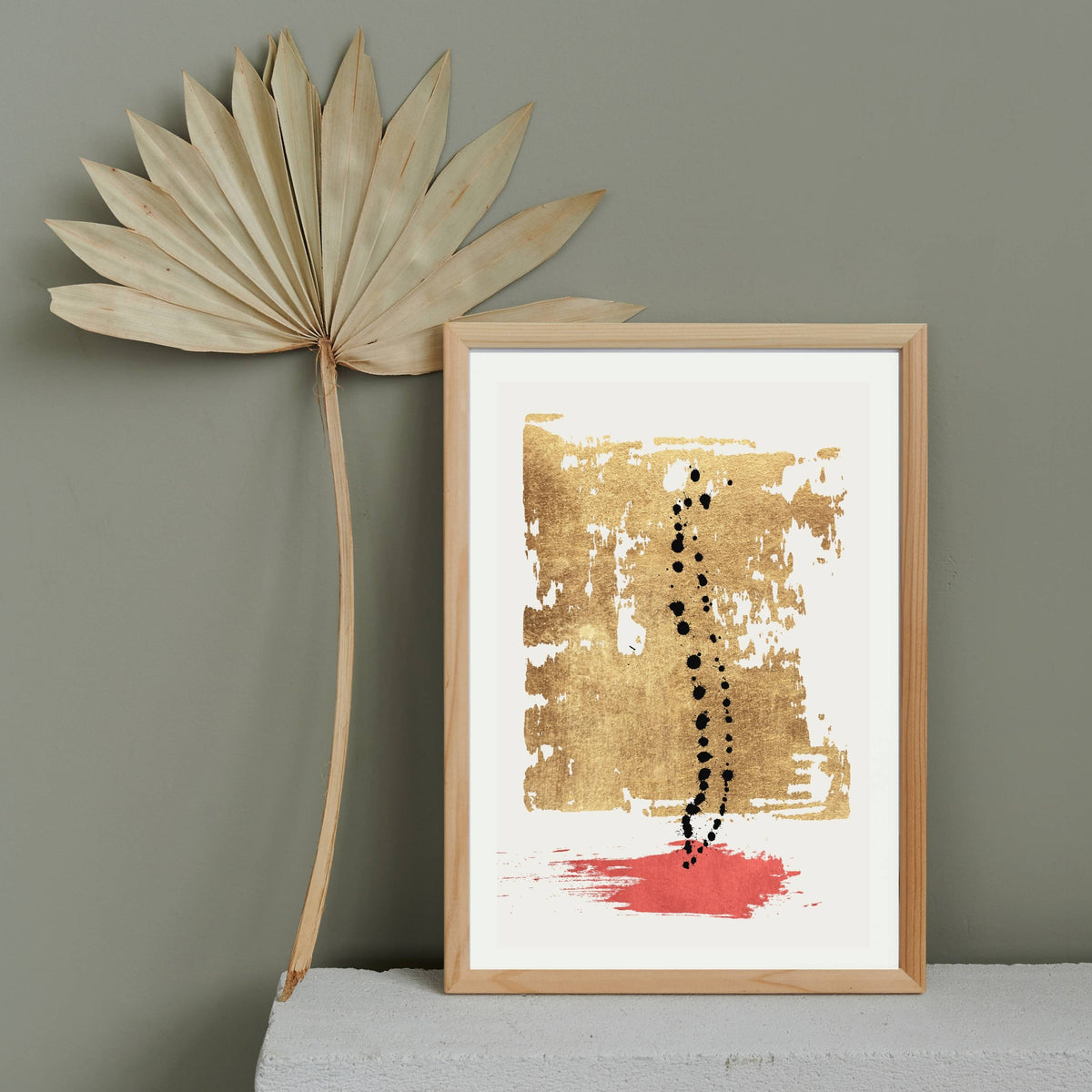 Lindenwood Axis Abstract Wall Art Print — gallery image 6