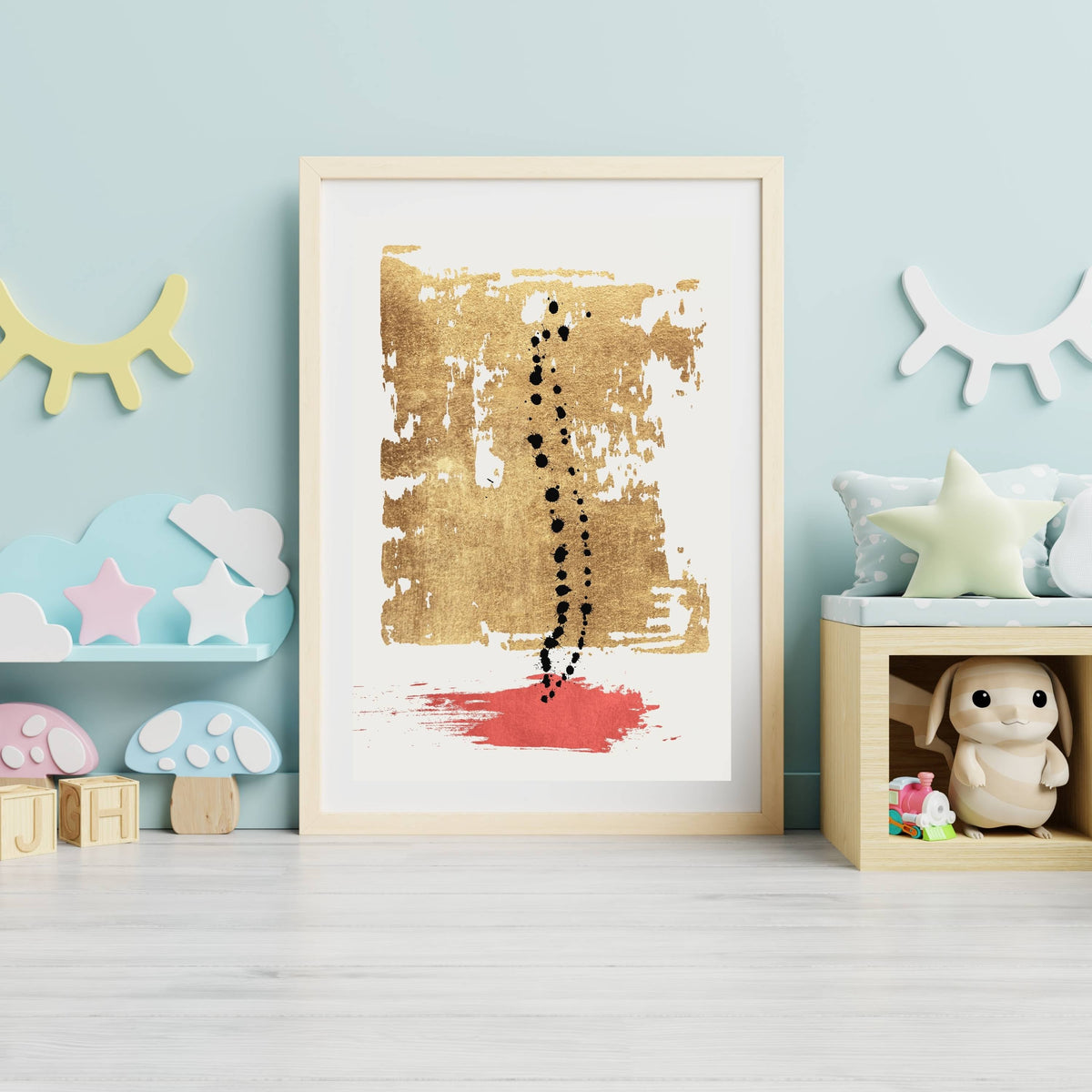 Lindenwood Axis Abstract Wall Art Print — gallery image 16