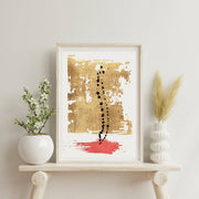 Lindenwood Axis Abstract Wall Art Print — gallery image 2