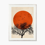 Thistle Axis Sun Wall Art Print — gallery image 1