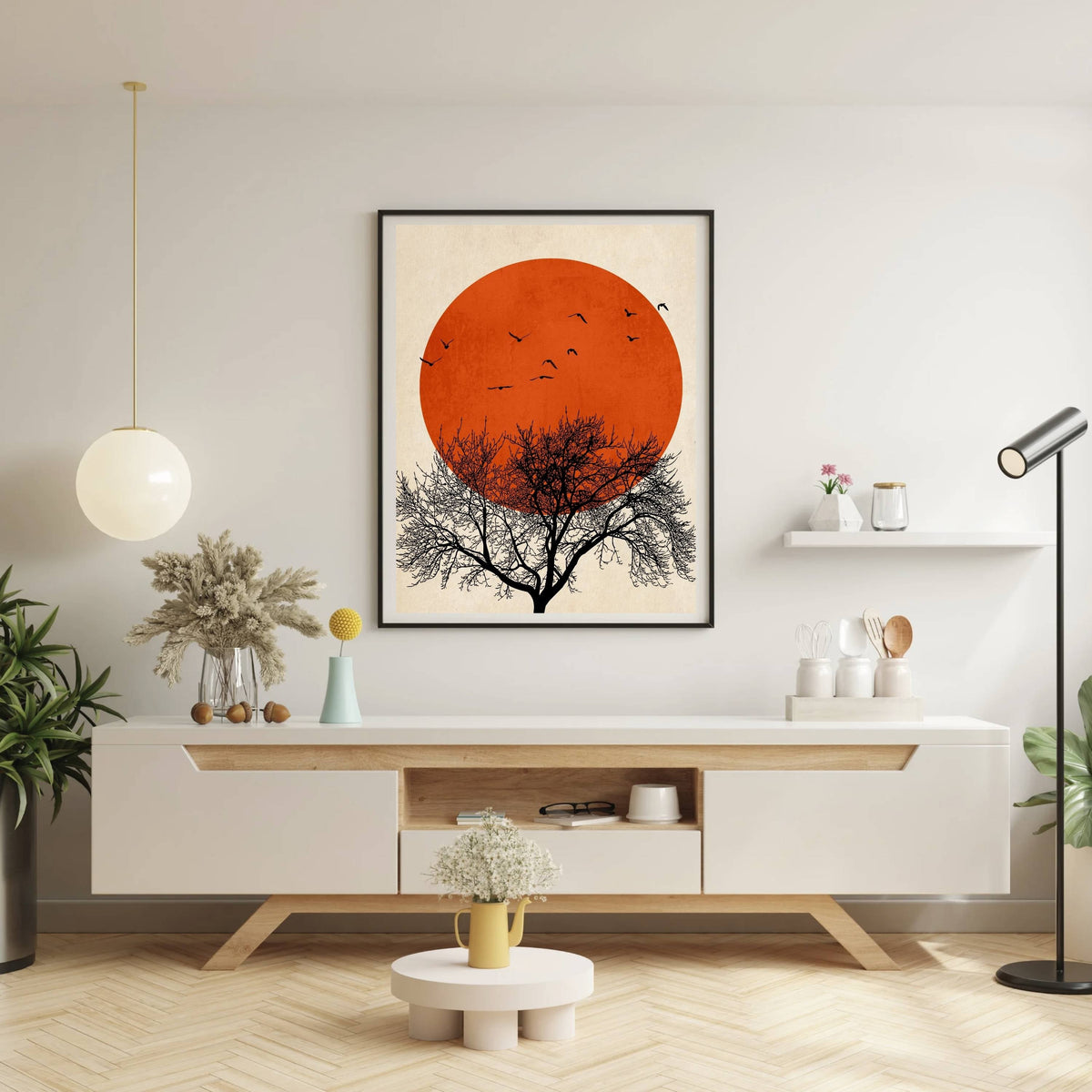 Thistle Axis Sun Wall Art Print — gallery image 14