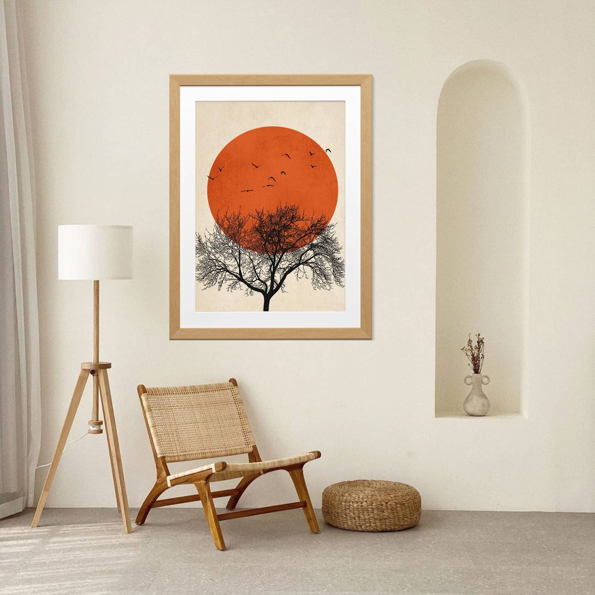 Thistle Axis Sun Wall Art Print — gallery image 12