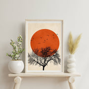 Thistle Axis Sun Wall Art Print — gallery image 2
