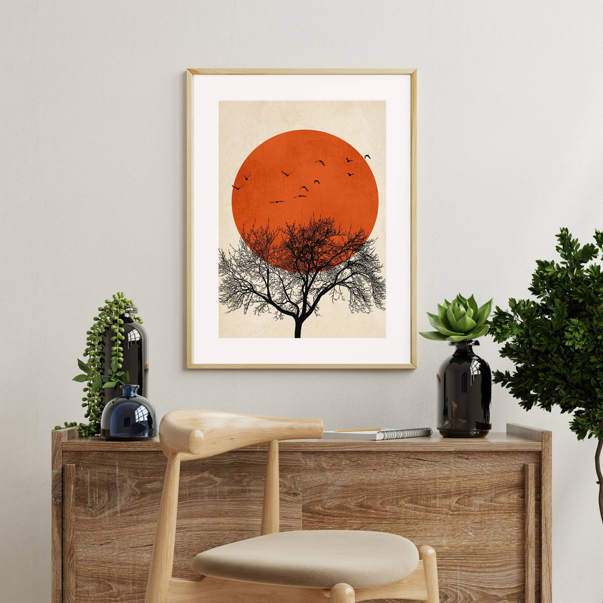 Thistle Axis Sun Wall Art Print — gallery image 7