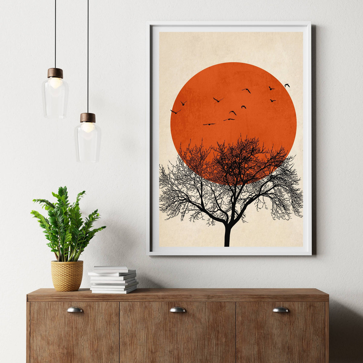 Thistle Axis Sun Wall Art Print — gallery image 5