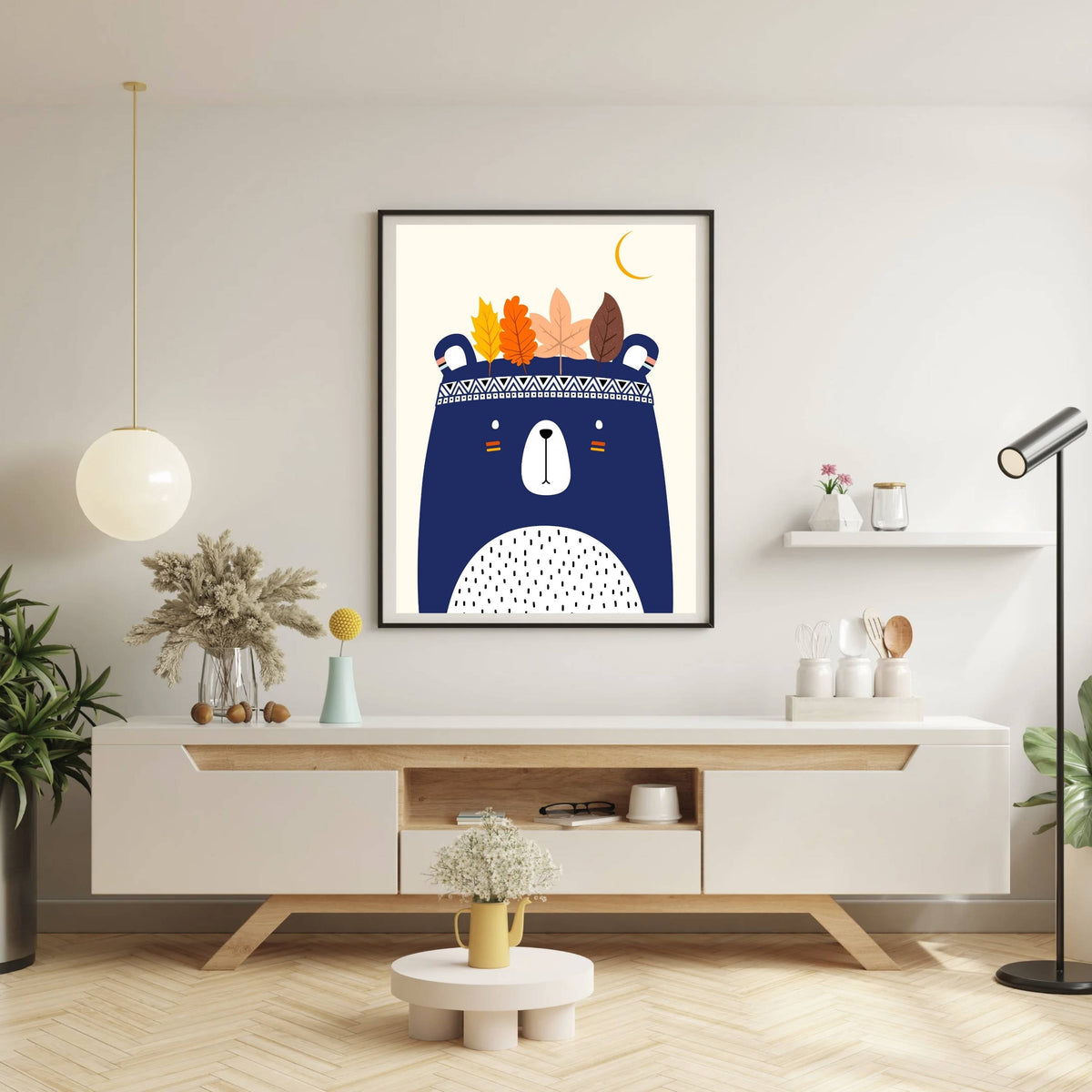 Haddon Axis Giraffe Wall Art Print — gallery image 15