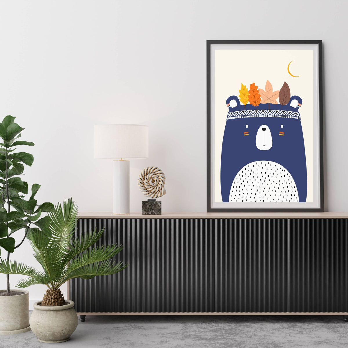Haddon Axis Giraffe Wall Art Print — gallery image 10