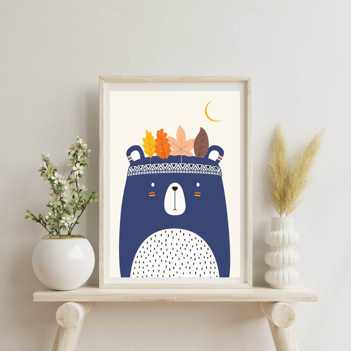 Haddon Axis Giraffe Wall Art Print — gallery image 2