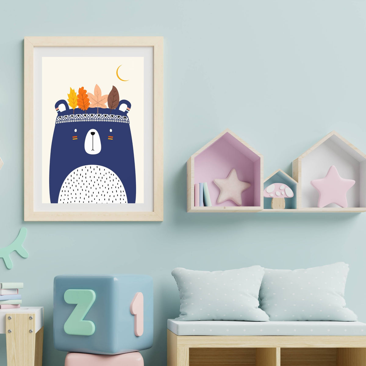 Haddon Axis Giraffe Wall Art Print — gallery image 6