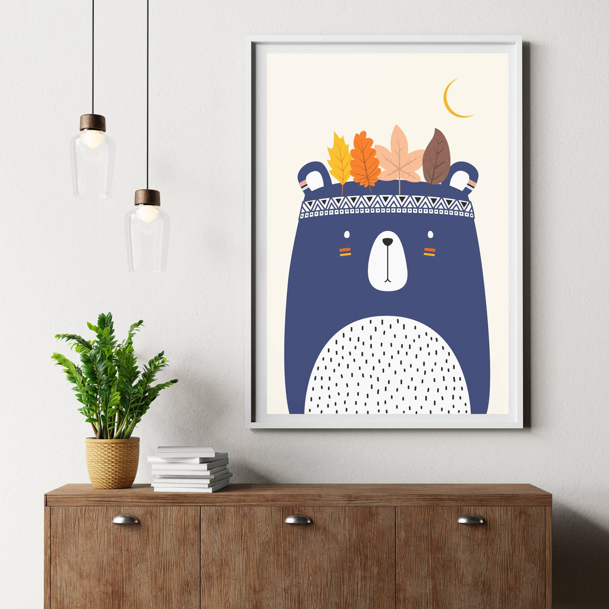 Haddon Axis Giraffe Wall Art Print — gallery image 5