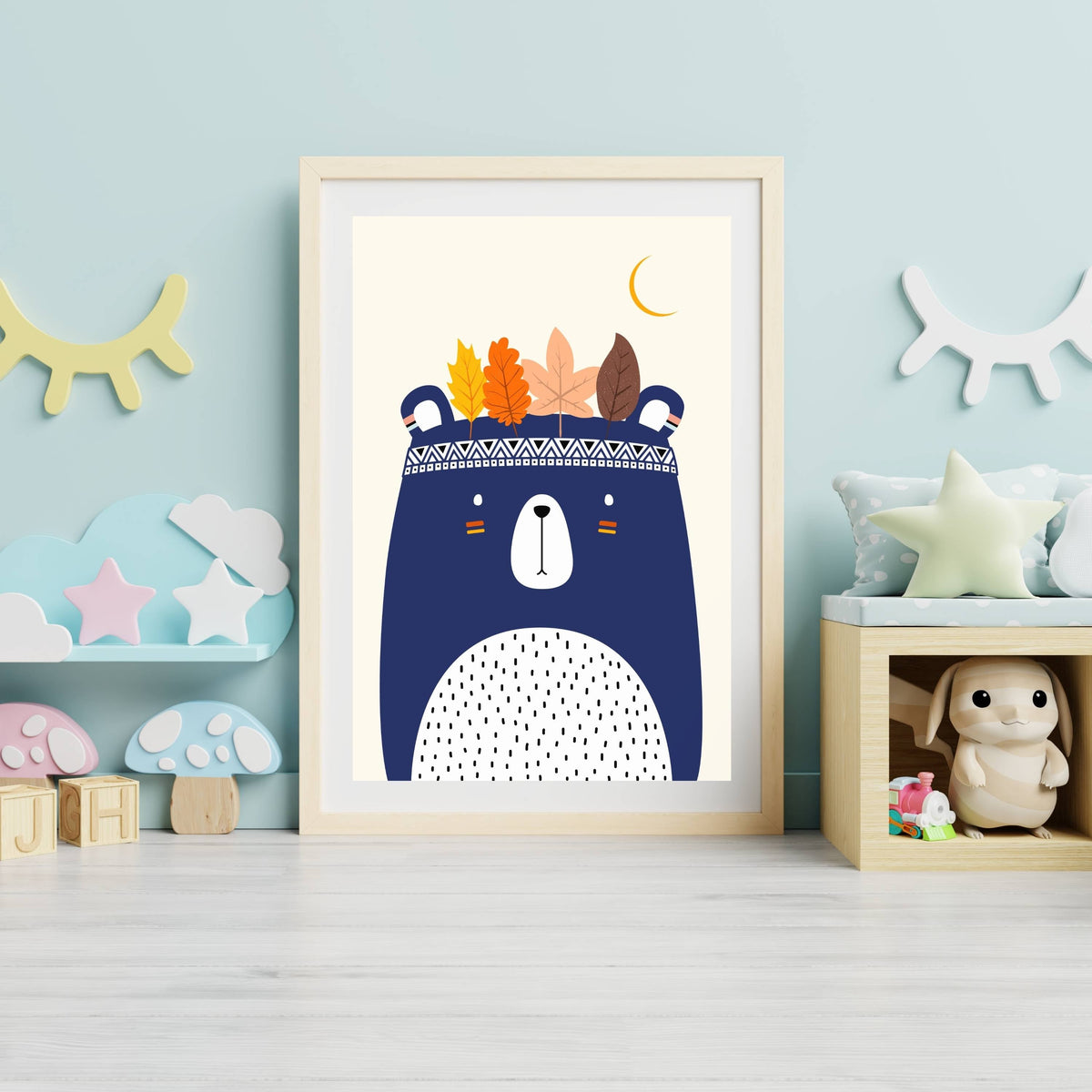 Haddon Axis Giraffe Wall Art Print — gallery image 8