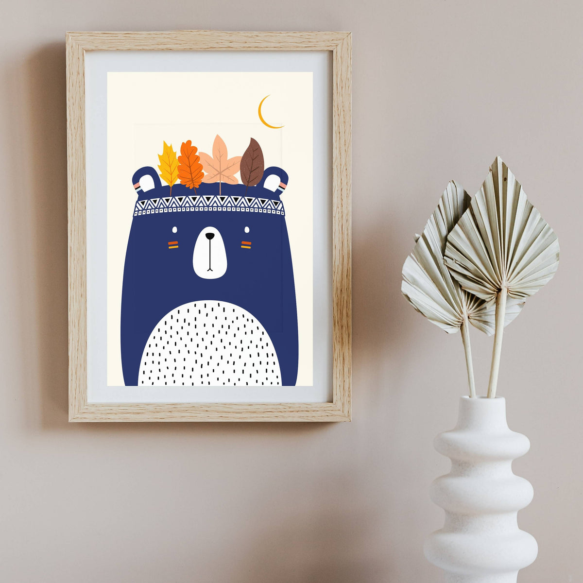 Haddon Axis Giraffe Wall Art Print — gallery image 3