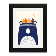 Haddon Axis Giraffe Wall Art Print — gallery image 21
