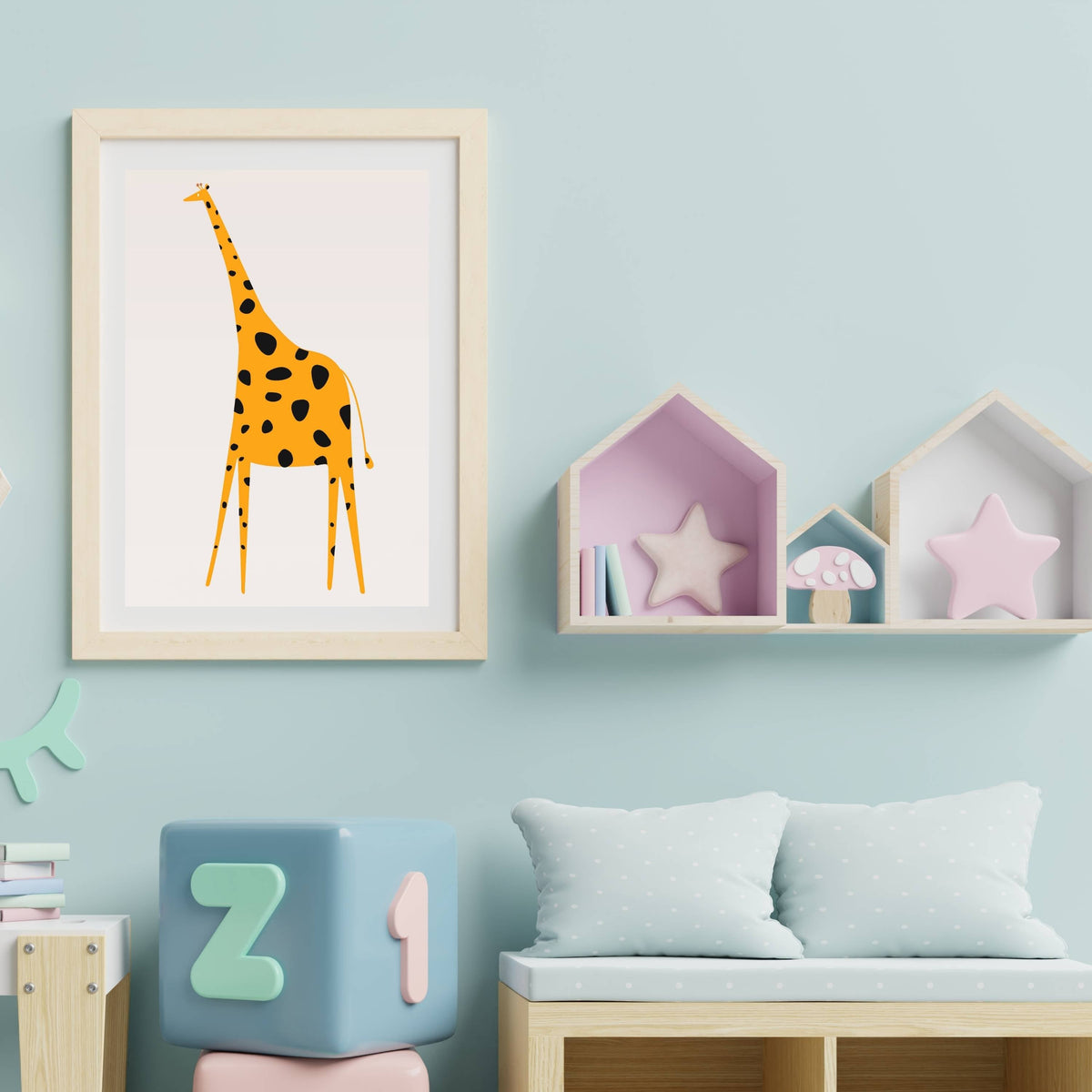 Briarwood Axis Giraffe Wall Art Print — gallery image 5