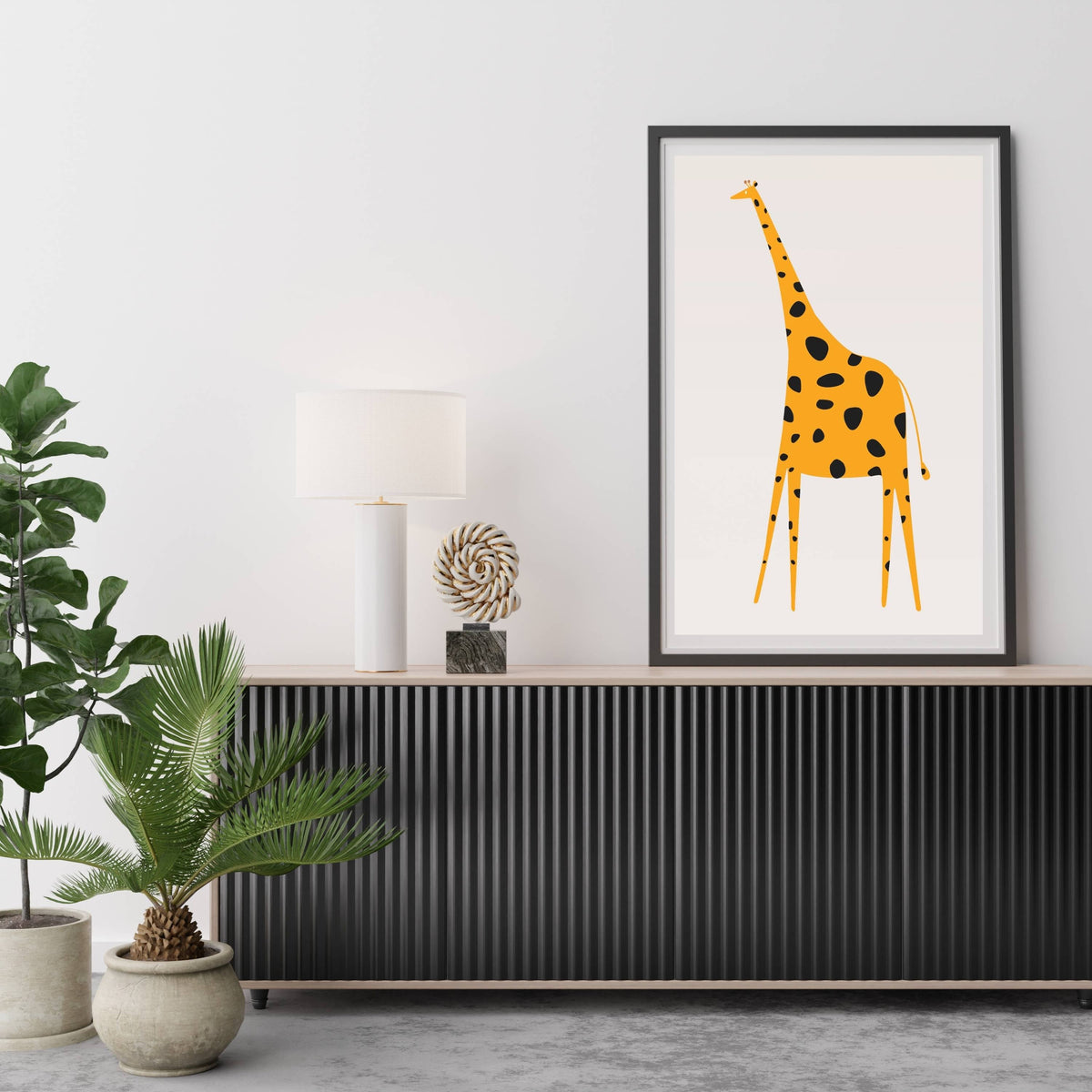 Briarwood Axis Giraffe Wall Art Print — gallery image 8