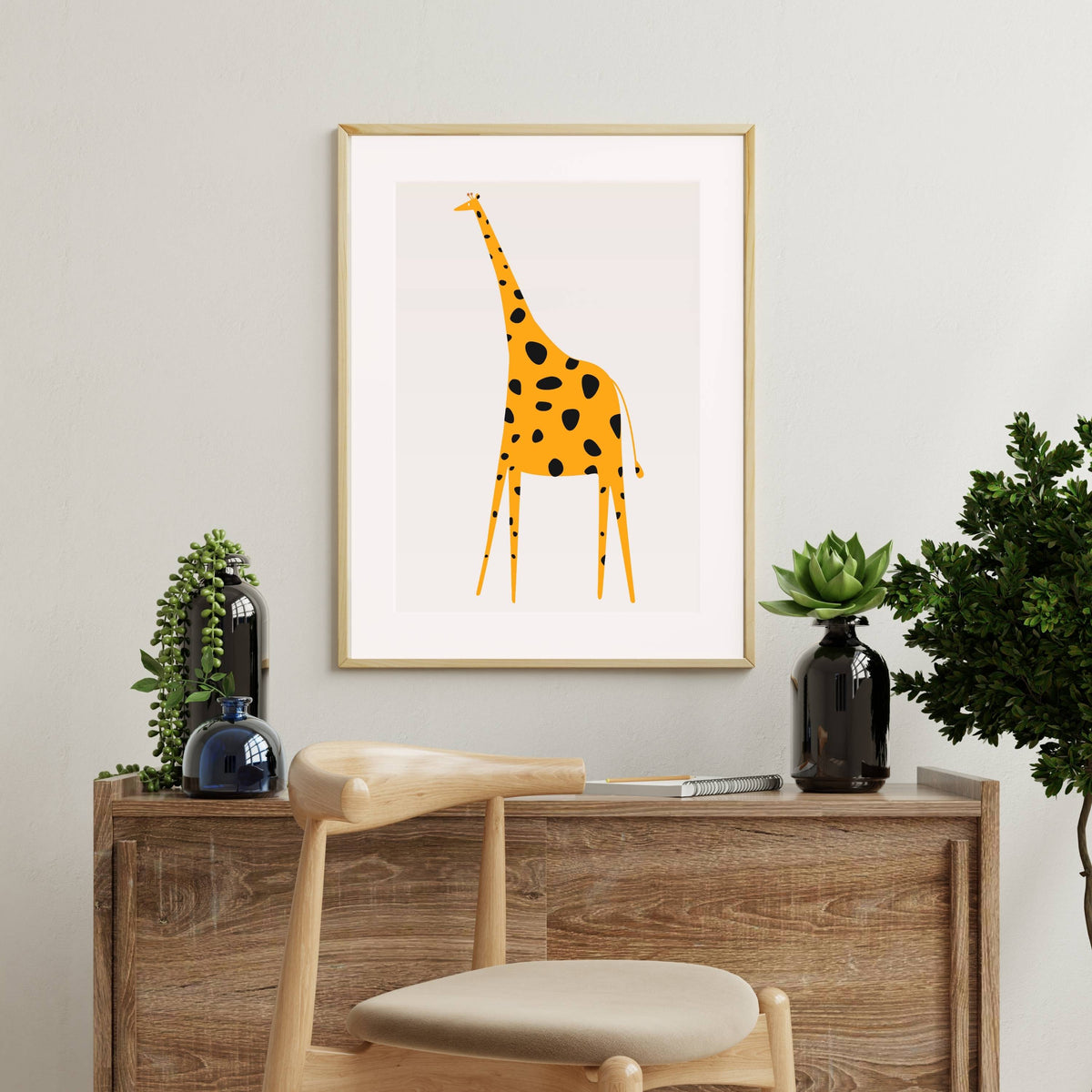Briarwood Axis Giraffe Wall Art Print — gallery image 13