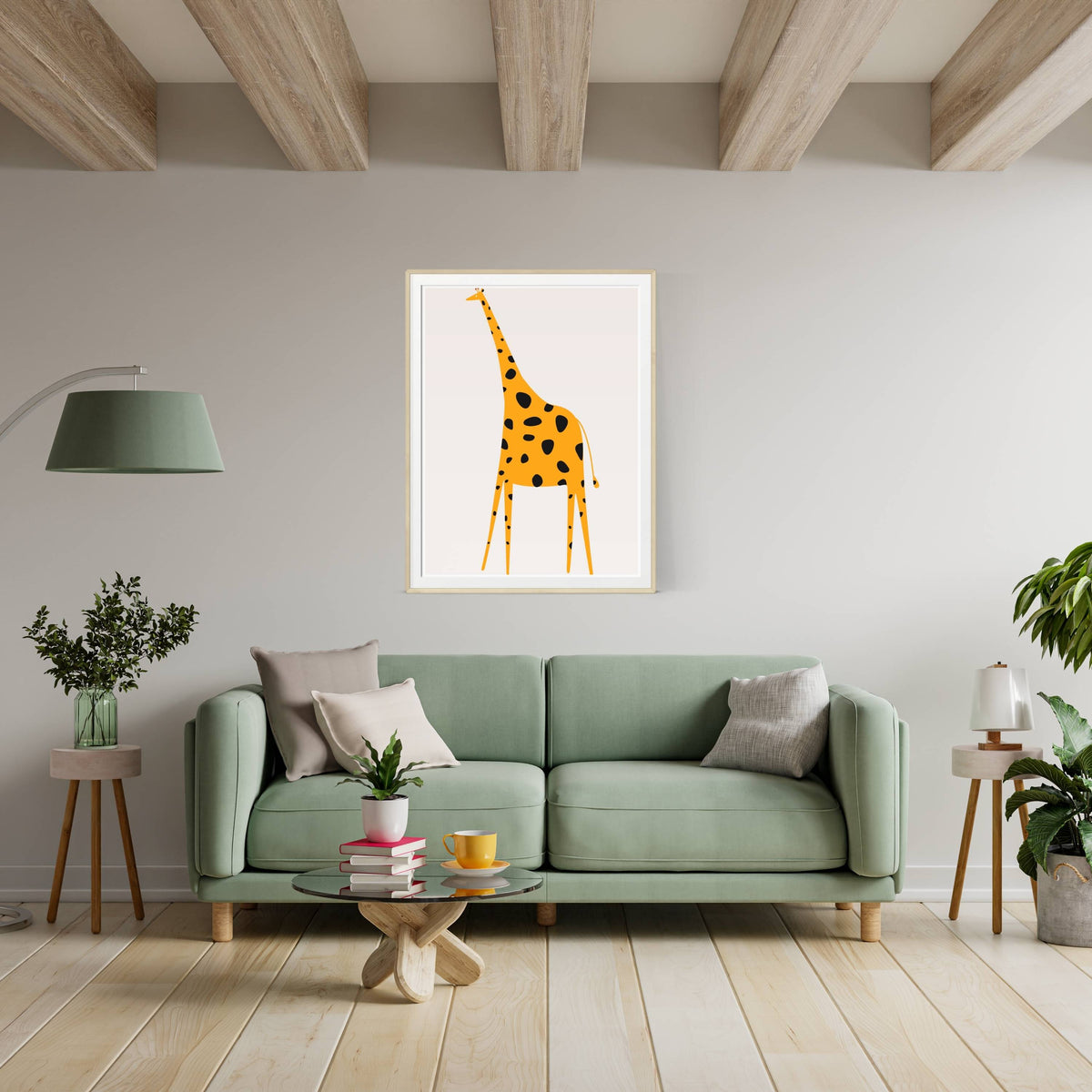 Briarwood Axis Giraffe Wall Art Print — gallery image 16