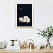 Chestnut Axis Cat Wall Art Print — gallery image 10