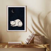 Chestnut Axis Cat Wall Art Print — gallery image 6