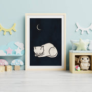 Chestnut Axis Cat Wall Art Print — gallery image 16