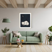 Chestnut Axis Cat Wall Art Print — gallery image 15