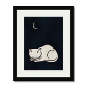 Chestnut Axis Cat Wall Art Print — gallery image 66