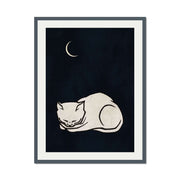 Chestnut Axis Cat Wall Art Print — gallery image 20