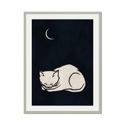 Chestnut Axis Cat Wall Art Print — gallery image 48