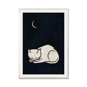 Chestnut Axis Cat Wall Art Print — gallery image 56