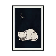 Chestnut Axis Cat Wall Art Print — gallery image 67