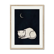 Chestnut Axis Cat Wall Art Print — gallery image 28