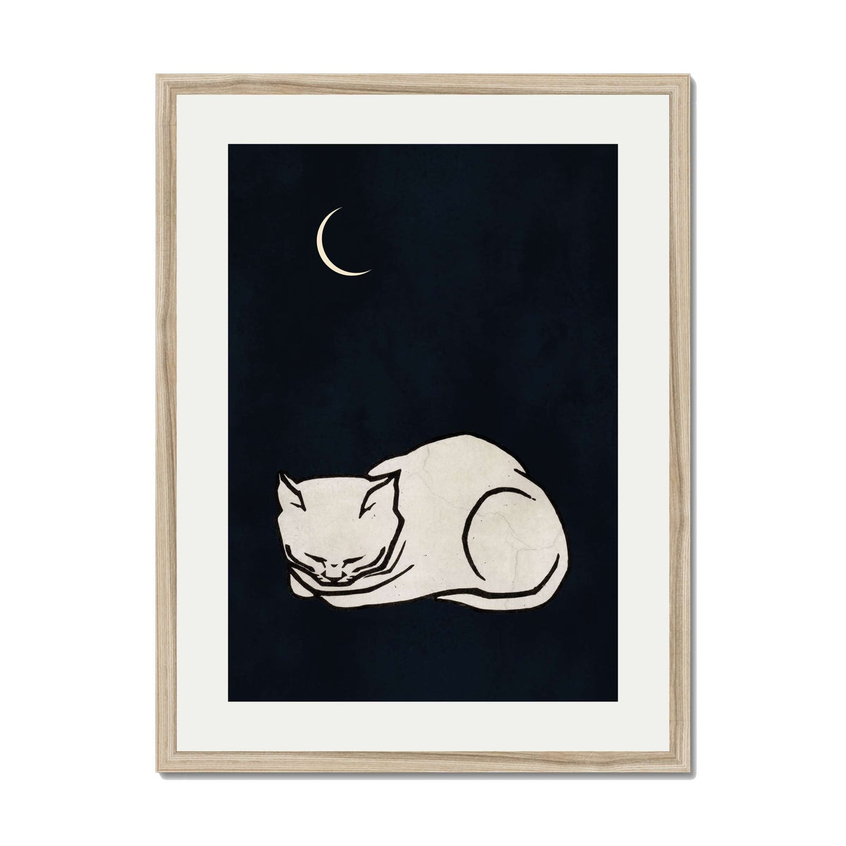 Chestnut Axis Cat Wall Art Print — gallery image 28