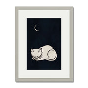Chestnut Axis Cat Wall Art Print — gallery image 55