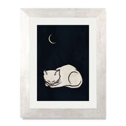 Chestnut Axis Cat Wall Art Print — gallery image 37
