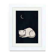 Chestnut Axis Cat Wall Art Print — gallery image 25