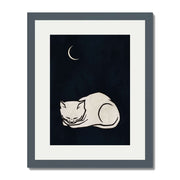 Chestnut Axis Cat Wall Art Print — gallery image 43